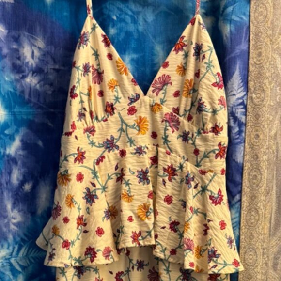Future Collective Floral Maxi Dress, Cream 🌺 - Picture 1 of 5